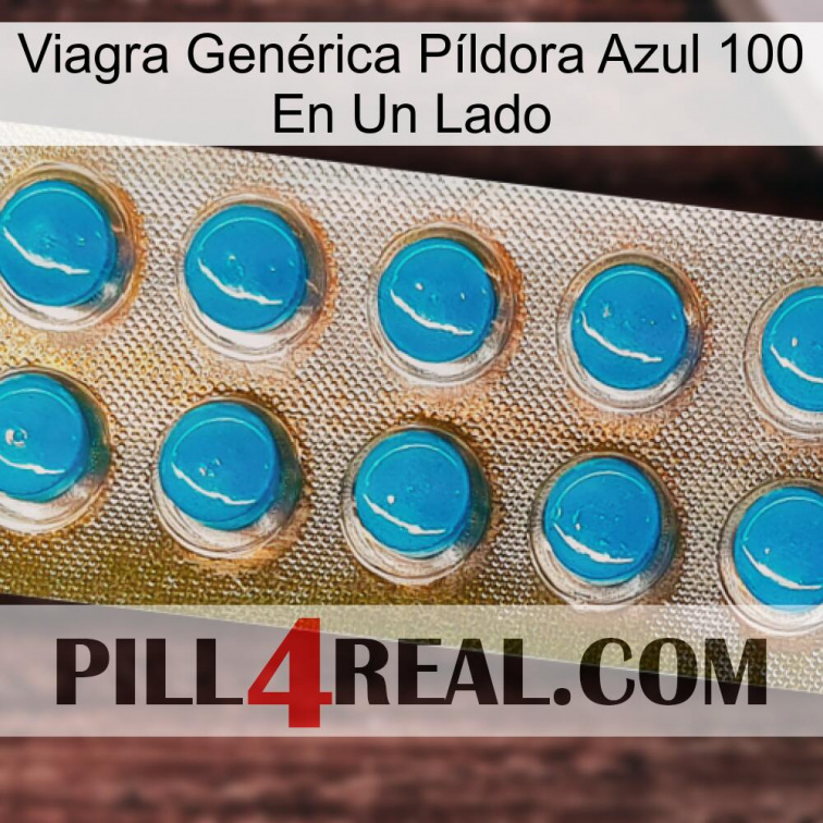Viagra Genérica Píldora Azul 100 En Un Lado new09